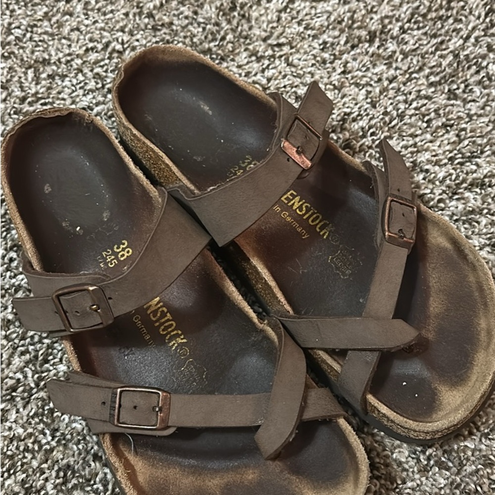 Birkenstock Sandals in Dark Brown